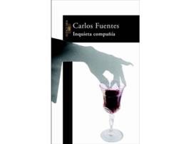 Livro Inquieta Compañía de Carlos Fuentes (Espanhol)