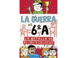 Livro La Batalla De Los 4 Colegios de Sara Cano (Espanhol)