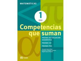 Livro Competencias Que Suman 1ºeso Matemáticas de Vários Autores (Espanhol)