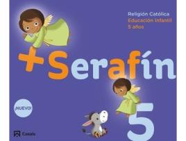 Livro Cuaderno Serafín+ 5 Años Religión de Vários Autores (Espanhol)