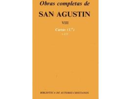 Livro Obras Completas De San Agustín.VIII: Cartas (1.º): 1-123 de San Agustín   