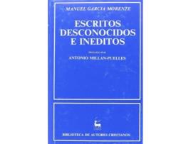 Livro Escritos Desconocidos E Inéditos de Manuel García Morente (Espanhol)