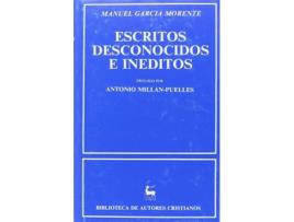 Livro Escritos Desconocidos E Inéditos de Manuel García Morente (Espanhol)