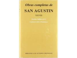 Livro Obras Completas De San Agustín.XXVIII: Escritos Bíblicos (4.º): Cuestiones Sobre El Heptateuco de San Agustín