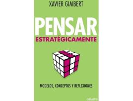 Livro Pensar Estrategicamente de Xavier Gimbert Rafols (Espanhol)