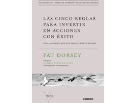 Livro Las Cinco Reglas Para Invertir En Acciones Con Exito de Pat Dorsey (Espanhol)