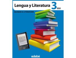 Livro Lengua Literatura 3º.Eso de Obra Colectiva Edebé (Espanhol)