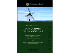 Livro Don Quijote De La Mancha I de Miguel De Cervantes Saavedra Edebe (Espanhol)