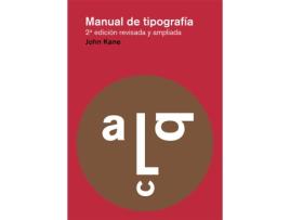 Livro Manual De Tipografia de John Kane (Espanhol)