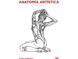 Livro Anatomía Artística de Michel Lauricella (Espanhol)