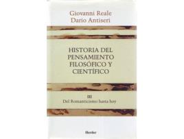 Livro Historia Del Pensamiento Filosófico Y Científico III  