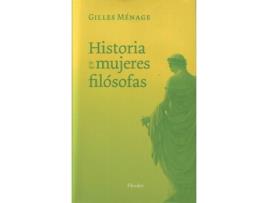Livro Historia De Las Mujeres Filósofas de Gilles Ménage (Espanhol)