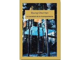 Livro La Societat De La Transparencia de Han Byung-Chul (Catalão)