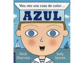 Livro Veo, Veo Una Cosa De Color ...Azul de Sally Symes