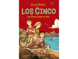 Livro Los Cinco Junto Al Mar de Enid Blyton (Espanhol)