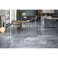 Pavimento cerâmico STN TVER BLUE 60X120CM