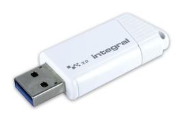 Unidade Flash Usb 3.0 256 Gb Branco / Preto