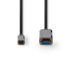 Cabo Usb Tipo C A Hdmi Coa Ficha Tipo C .