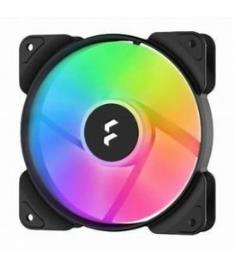 Ventoinha 120mm  Aspect 12 RGB 2000RPM 4 Pinos PWM Black Frame/White Blades