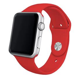 Correa COOL para Apple Watch Series 1 / 2 / 3 / 4 / 5 / 6 / SE (38 / 40 mm) Goma Rojo