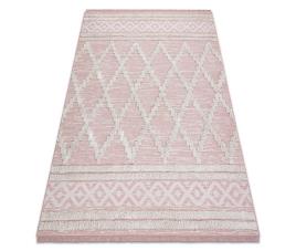 Tapete eco sizal boho moroc diamantes 22297 franjas 78x150