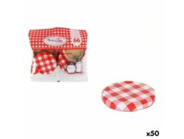 Conjunto Mediterraneo Vichy Tampas Con rosca 6 Peças (50 Unidades) (6 pcs)