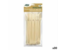 Palitos de Bambu Algon 24 cm Conjunto 100 Peças (30 Unidades)