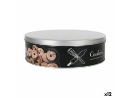 Caixa para bolachas e bolos La Mediterránea Metal (12 Unidades)