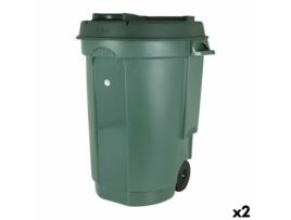 Caixote Do Lixo com Rodas EDA 110 L 110 L
