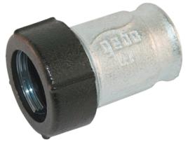 2 Polegadas BSP Rosca Fêmea X 60mm Acessórios de Junção por Compressão de Tubos - Conector de União