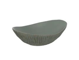 Centro de Mesa Verde Dourado Poliresina 40,5 X 26,5 X 13,5 Cm