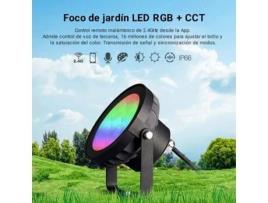 Foco Projetor Led 18W Rgbcct Controlo Por Rf/Wifi Ip66