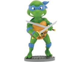 Figura Leonardo Tmnt Tartarugas Ninja Head Knockers 16,5 Cm
