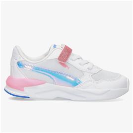 Puma X-Ray Speed Lite - Branco - Sapatilhas Velcro Menina tamanho 29