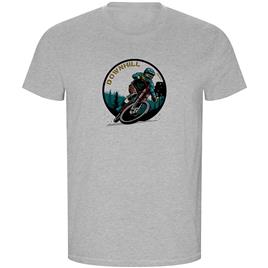 Kruskis Downhill Rider Eco Short Sleeve T-shirt Cinzento S Homem
