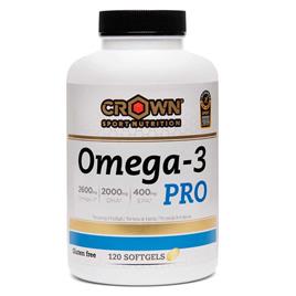 Crown Sport Nutrition Omega 3 Pro Caps 120 Units Transparente