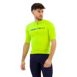 Castelli Prologo Lite Short Sleeve Jersey Amarelo S Homem