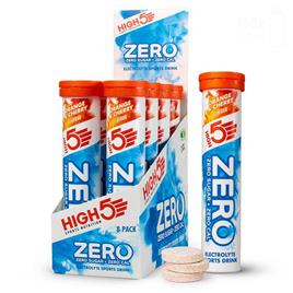 High5 Zero Tablets Box 8 X 20 Units Orange & Cherry Colorido