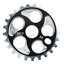 Gt Overdrive Cnc Chainring Prateado 25t