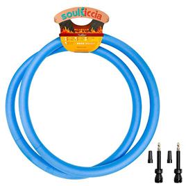 Soulciccia Medium High Anti-puncture Mousse With Tubeless Valve 2 Units Azul 27.5´´ / 45