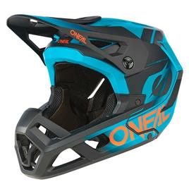 Oneal Sl1 Strike Mtb Helmet Azul L