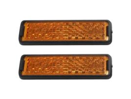 Messingschlager Pedal Reflectors 4 Units Dourado