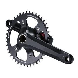 Xon Gravel 1s Integrated Bolt Crankset Prateado 172.5 mm / 40t