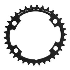 Trivio Road 4-arm 11s 110 Bcd Chainring Prateado 52t