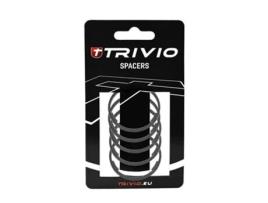 Trivio Carbon Ud 1-1/8 Headset Spacer 5 Units Transparente 5 mm