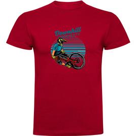 Kruskis Downhill Adventure Short Sleeve T-shirt Vermelho 3XL Homem