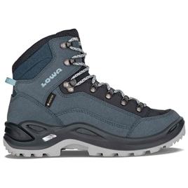 Lowa Renegade Goretex Mid Hiking Boots Azul EU 41 1/2 Mulher