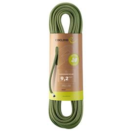 Edelrid Hummingbird Eco Dry 9.2 Mm Rope Verde 30 m