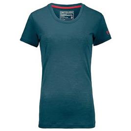 Ortovox 150 Cool Clean Short Sleeve T-shirt Azul S Mulher