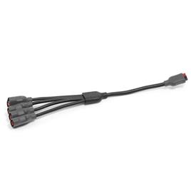 Biolite 4x1 Solar Chaining Adapter Cable Prateado